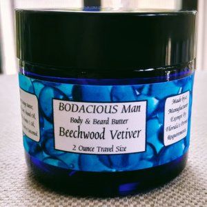 BODACIOUS Man Body & Beard Butter - 2 Ounce Travel Size
